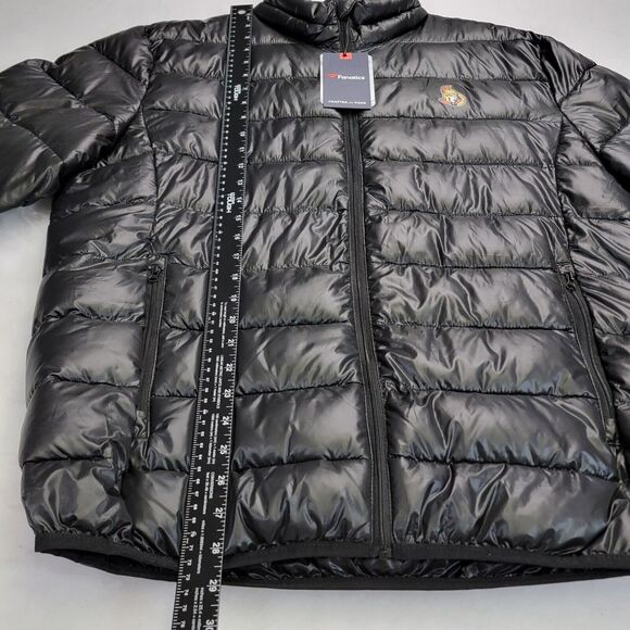 Fanatics Mens NHL Ottawa Senators Full Zip Puffer Jacket Size XL Water Resistant - Picture 16 of 16